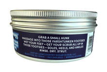 Load image into Gallery viewer, Eucalyptus Lavender Foot Scrub