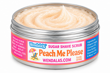 Load image into Gallery viewer, Coconut Peach Shave Scrub