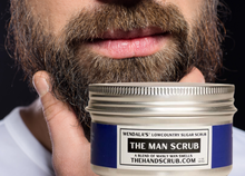 Load image into Gallery viewer, the man scrub, sugar scrub for men, shaving scrub