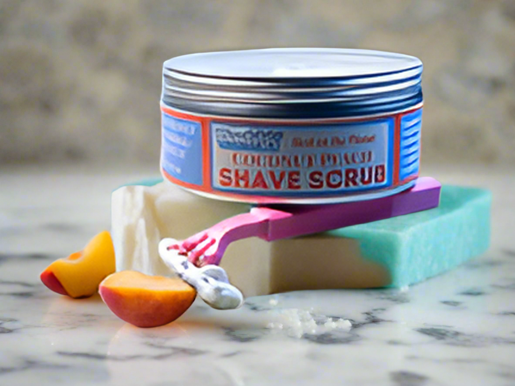 Coconut Peach Shave Scrub