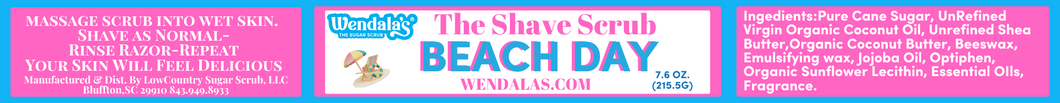 Beach Day Shave Scrub