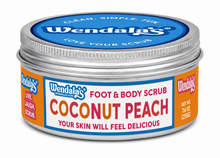 Load image into Gallery viewer, Coconut Peach Foot &amp; Body Scrub
