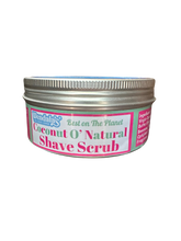 Load image into Gallery viewer, Coconut O’ Natural Shave Scrub
