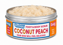 Load image into Gallery viewer, Coconut Peach Foot &amp; Body Scrub

