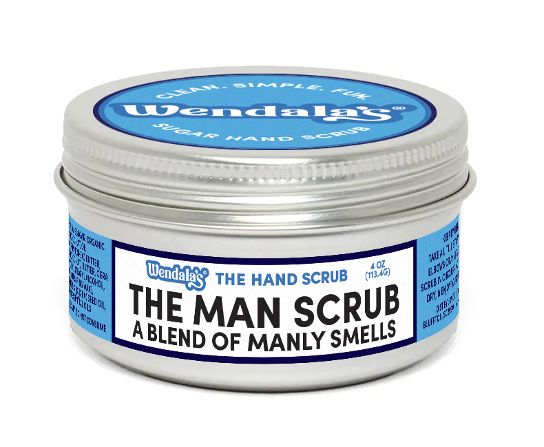 THE MAN SCRUB- A BLEND OF MANLY MAN SMELLS